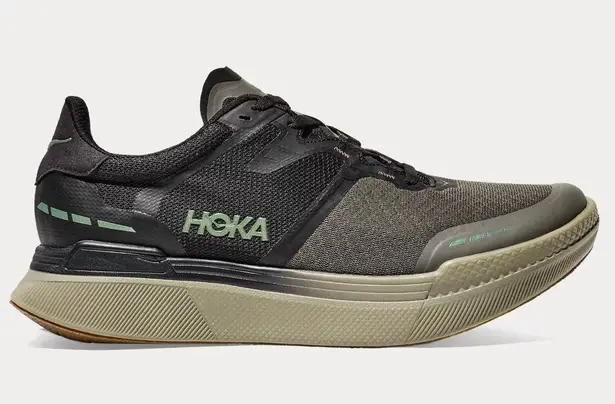 Hoka Transport X Running Shoes in Black / Slate