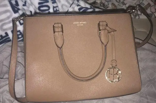 Henri bendel turnlock satchel hotsell