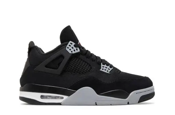 Jordan 4s”Black Canvas” - Image 1