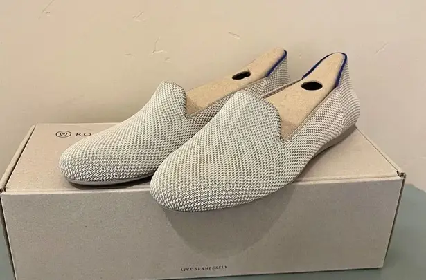 Rothy's WOMEN'S LINEN DOUBLE STITCH SIZE US 7 IN BEIGE STYLE # 003-157