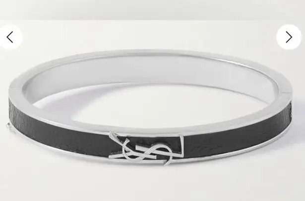 YSL Monogram Bangle Bracelet
