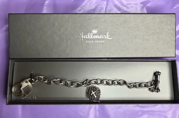 Hallmark Silver Charm Bracelet