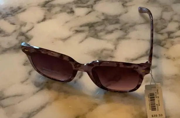 J.Crew NWT D Frame Purple Sunglasses - missing one arm