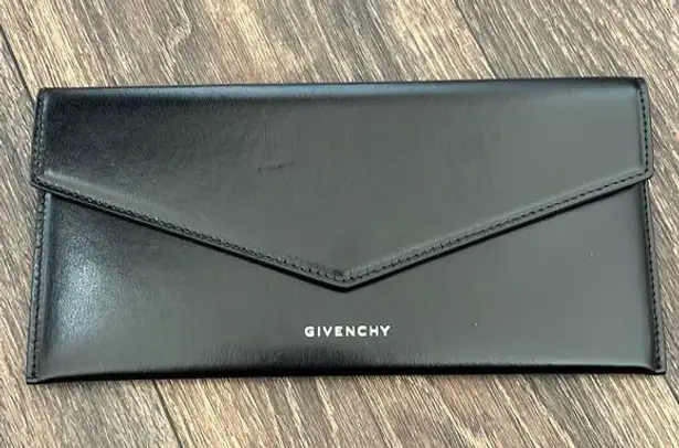 Givenchy  Black Flap Clutch