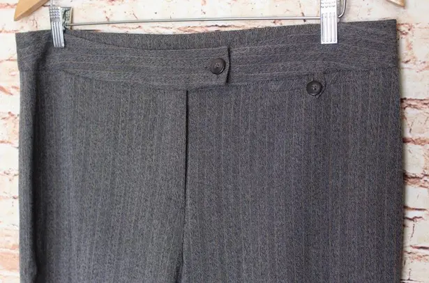 Alfani | Grey/Gold Pinstripe Chevron Trousers