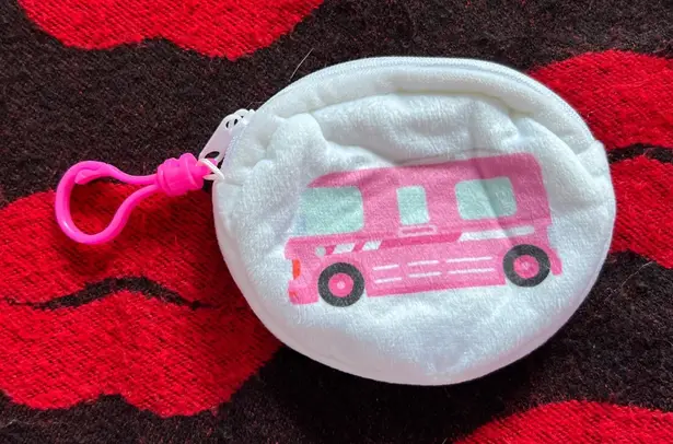 NWOT World of Barbie exclusive bus coin purse