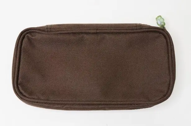 Vintage 90s Mr. Men and Little Miss Pencil Pouch Orange