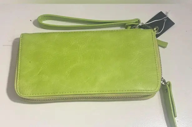 Joy Susan Lime Green Wallet BNWT
