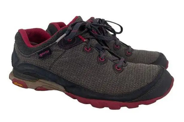 Ahnu Teva Sugarpine Li Waterproof Hiking Boot Sneakers Size 10 Gray