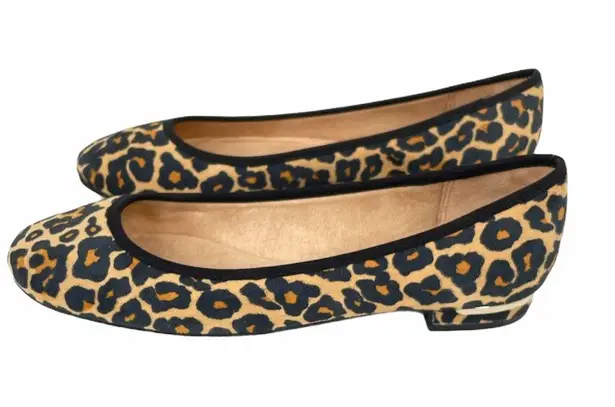 Life Stride  Vivienne Leopard Flats Brown Tan Sizes 7 8 8.5