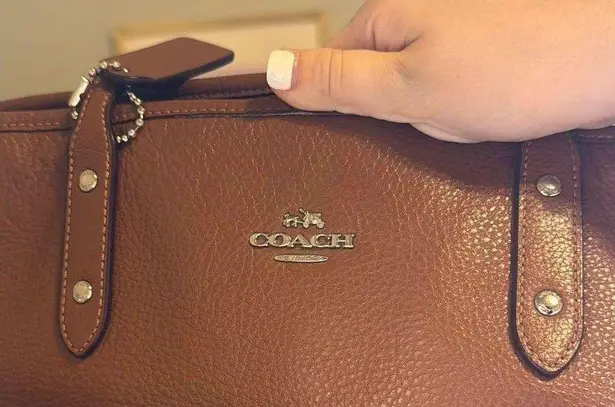 Coach Brown Leather Purse