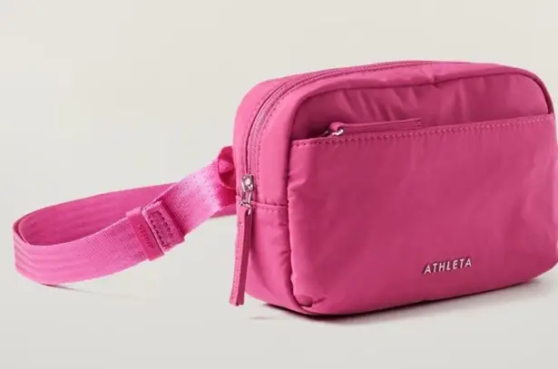 Athleta  All About Belt Bag Pink