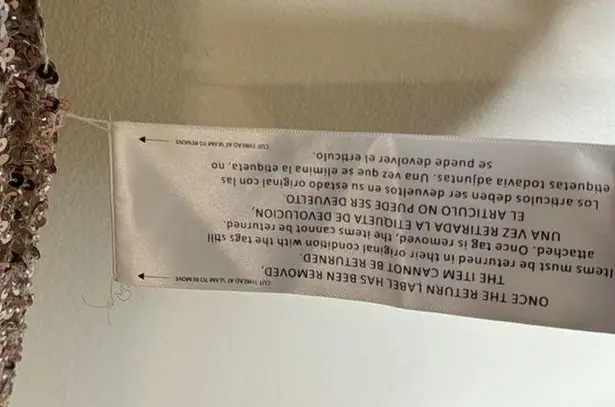 Mac Duggal embellished sequins ombré color long gown with slit style 5064 size 6 - Image 10