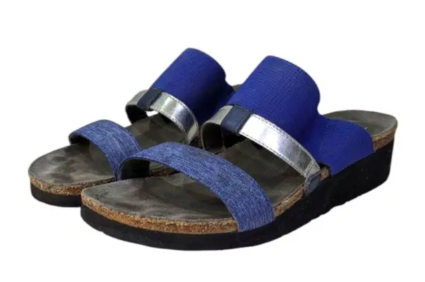 Naot Brenda Slide Sandals GUC $139 Size 7 S3456