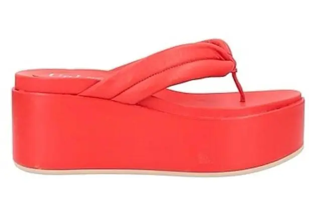 UNLACE Toe Strap Sandals In Red Size Euro 40 / US 10 New in Box MSRP $317