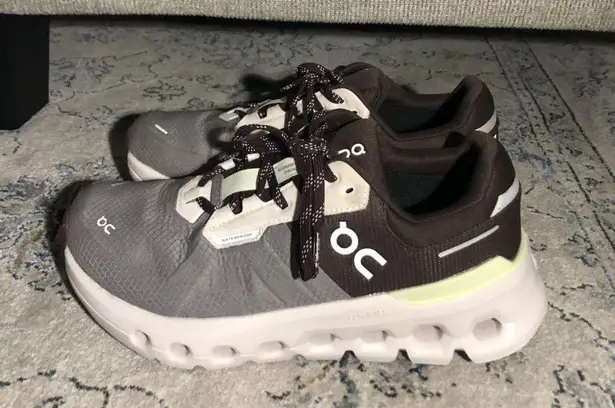 On Cloudrunner 2 Waterproof Zinc/Seedling Purple Size 6.5 - Image 4