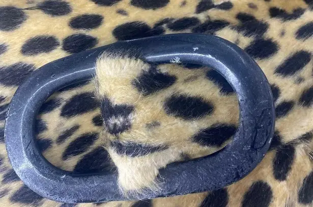 Vintage Safari by Fairmoor Faux Cheetah Fur Coat women sz S (estimated) - Image 6