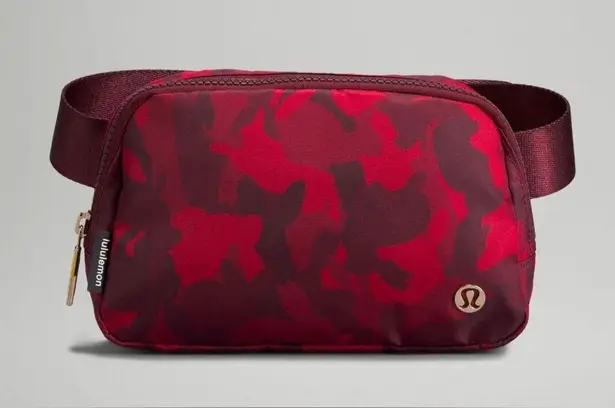 Lululemon NWT  New Year Everywhere Belt Bag Rabbit All Over Print Red Multi