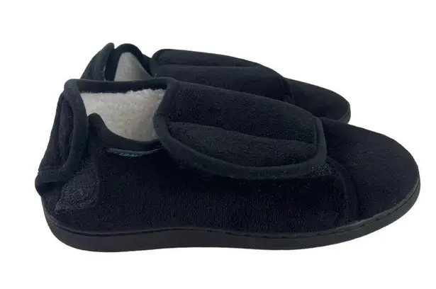 Beltwell Super Comfy Edema Circulation Warm Plush Fleece Slippers Black 7.5/8 - Image 3