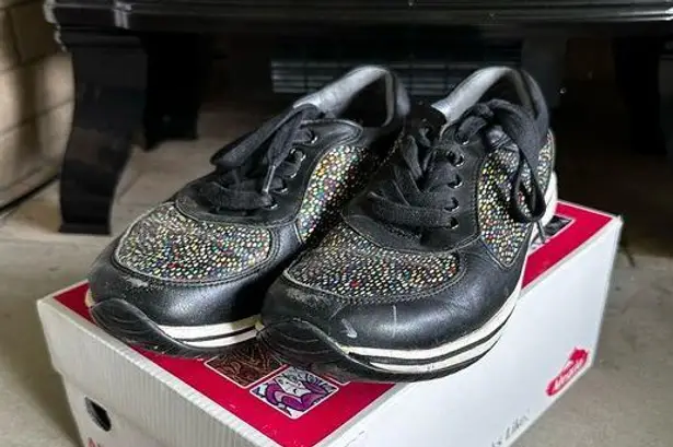 Alegria Cindi walking shoe rainbow black EU 37, US 7/7.5