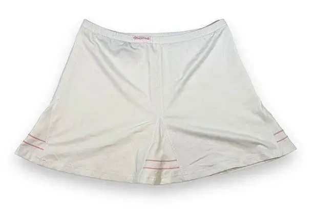 EUC Vintage Bolle Sport Tennis Mini Skirt Athletic Womens Small White