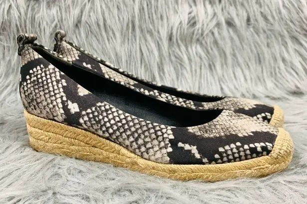 Tory Burch Heather Satin Wedge Espadrille Cute Party Beach heel