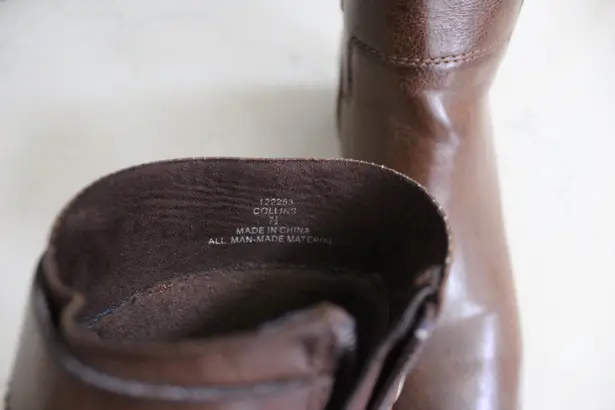 X-Appeal | Brown buckle ankle boot