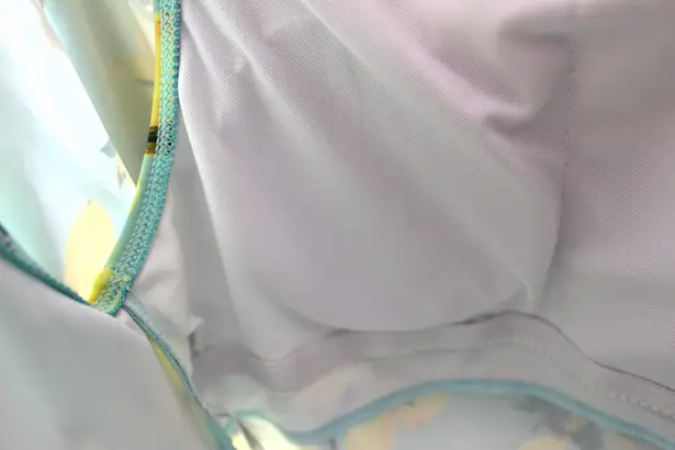 Hello Summer | Mint and Lemon Off The Shoulder Ruched Swimsuit