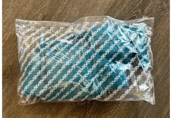 NWT! PQ Swim Plunge Detail One Piece in Turquoise Tides