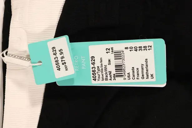 Seafolly NWT Your Type Spliced Wide Side Retro Swim Bottoms