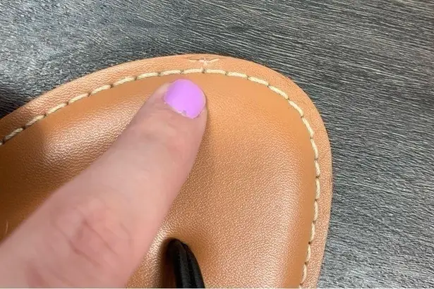 Matilda Jane Toes In The Sand Purple Floral Flip Flops Size 9