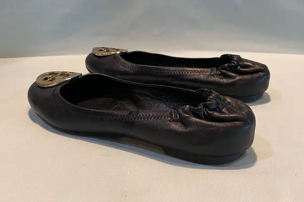 Tory Burch Reva Ballerina Flats Sz 7.5