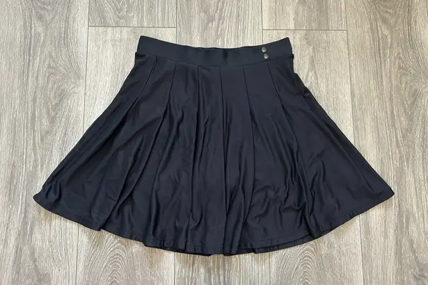 We Wore What High Rise Pleated Black Skirt - Size Small