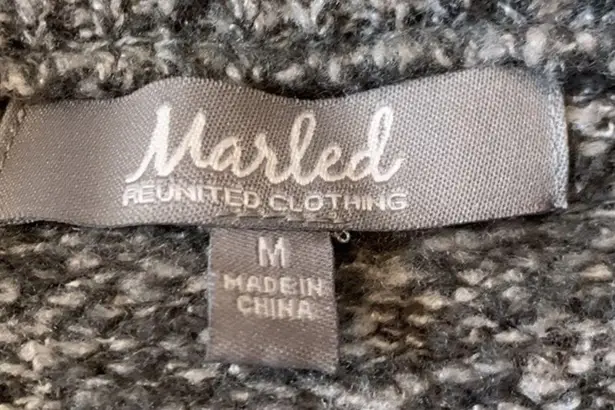 Marled Reunited open front soft cardigan sweater M