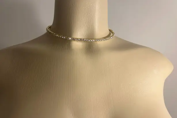 Rhinestone Choker Necklace