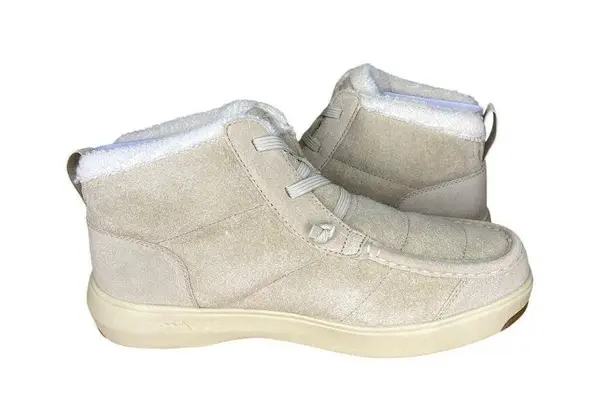 Stio Colter Chukka Insulated Waterproof Suede Boots Faded Oak Size 11