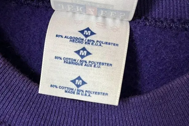 1997 Vintage 90s Jesus Christ Superstar Crewneck Sweatshirt Blue Medium M