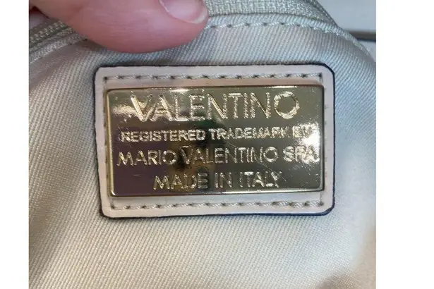 Mario Valentino CAMILLA LEATHER TOTE Taupe