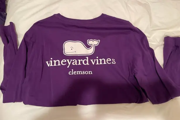 Vineyard Vines Clemson Long Sleeve T