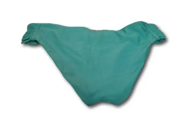 Luli Fama PINEAPPLE FIELDS - Bikini Hot Buns Bottom Aquamarine -NWOT