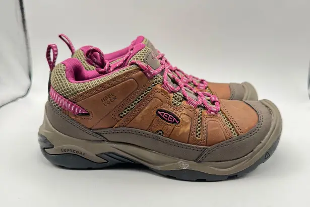 Keen Boots Women's 6 Circadia Vent Syrup Boysenberry Purple Hiking Shoes 1026778