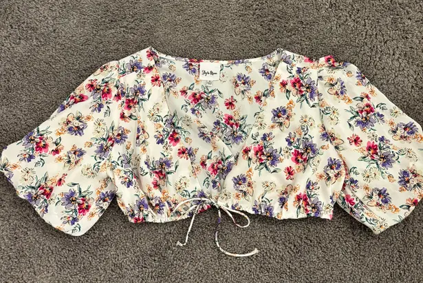 Sky to Moon Floral Top