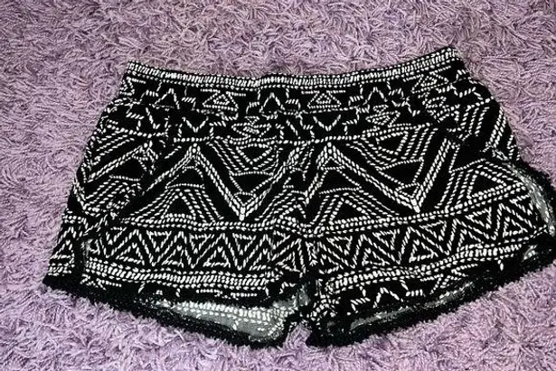 Aeropostale Aero - Bethany Mota Black Lounge Shorts