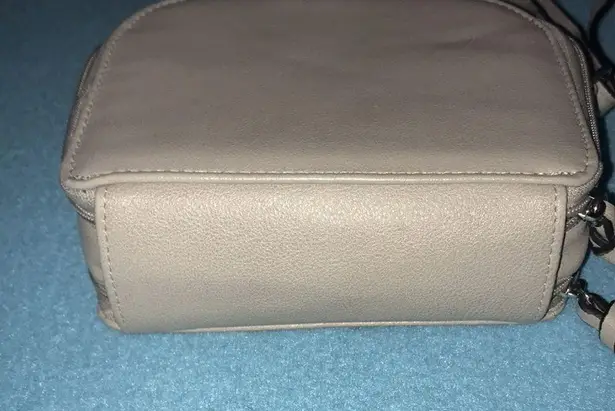 Unbranded Taupe small handbag faux leather very soft NEW size 5” X 6”