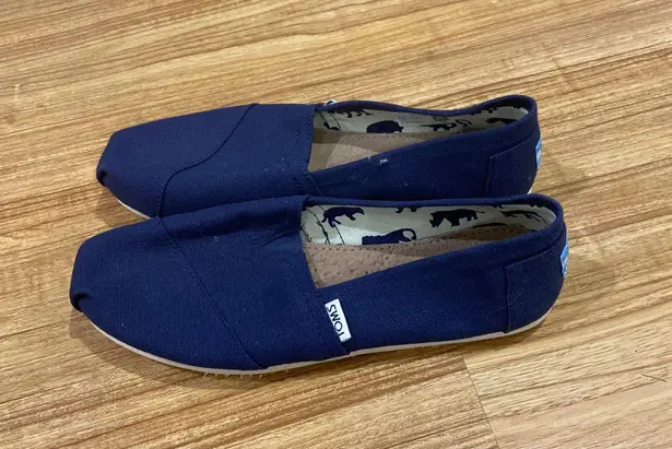 Toms Slip-ons Navy