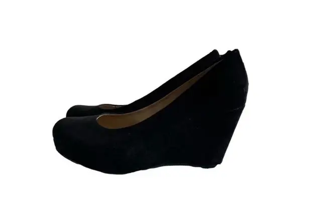 American Rag Women's Black Wedge Heels Size 8