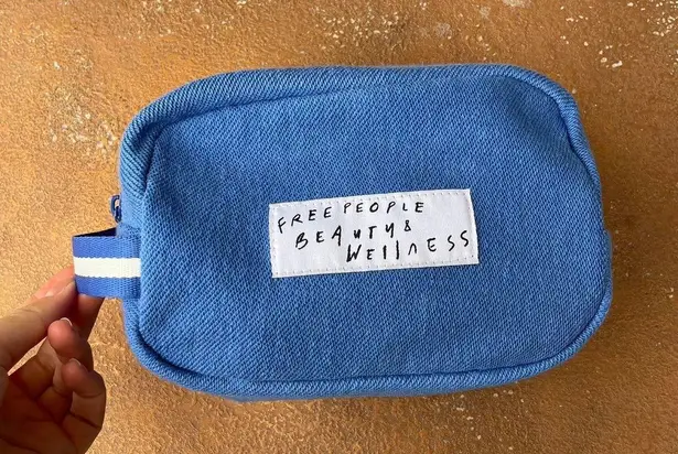 Free People beauty cosmetic bag