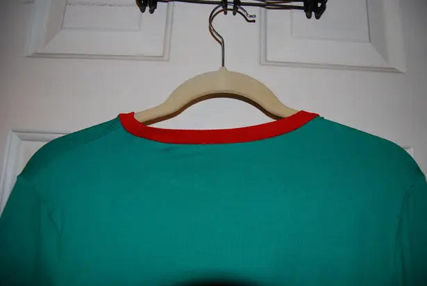 Five Below Christmas Pajama Shirt Green Size L