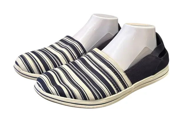 Clarks Breeze Step ll‎ Cloud Steppers Navy/White Ladies Size 12 Slip On Shoes White - Image 1