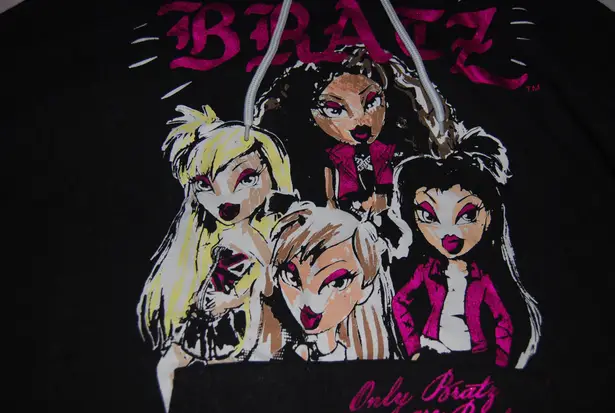 Five Below Mottled Black Bratz Sweatshirt Size L